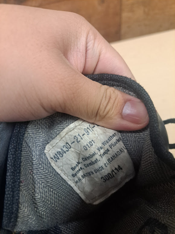 Combat Boots, Size 12
