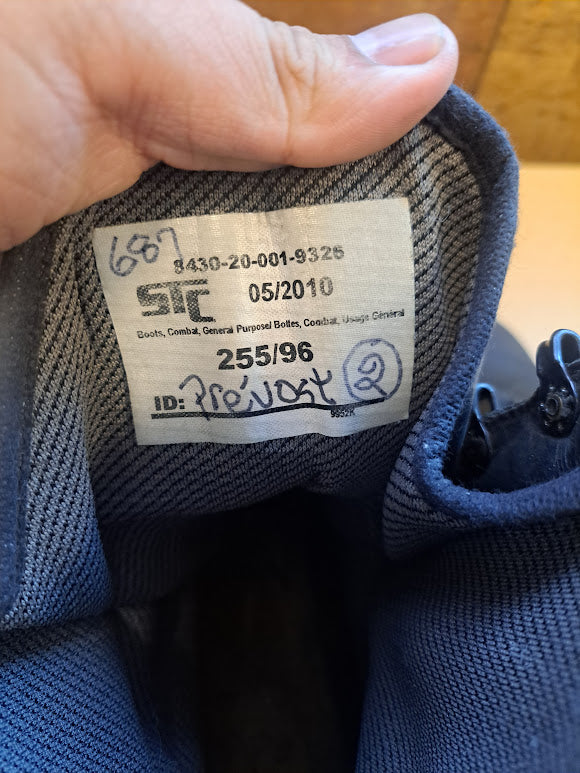 Combat Boots, Size 8.5