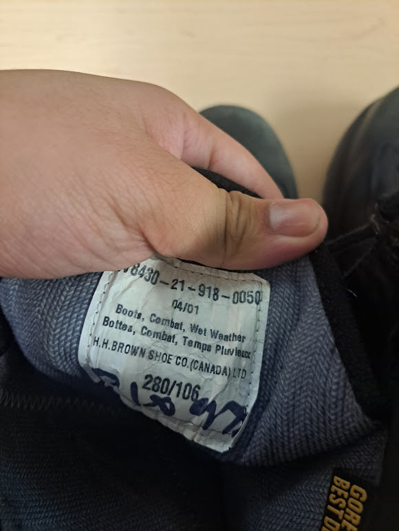 Combat Boots, Size 11.5