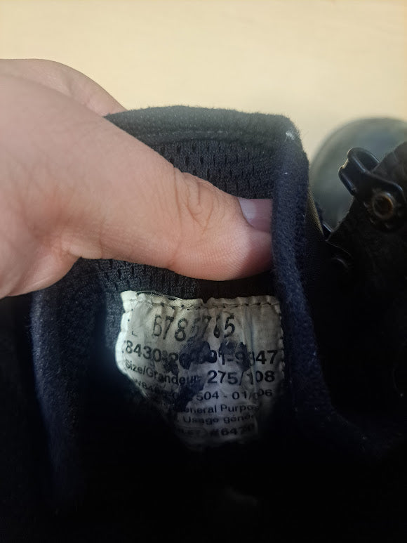Combat Boots, Size 9.5