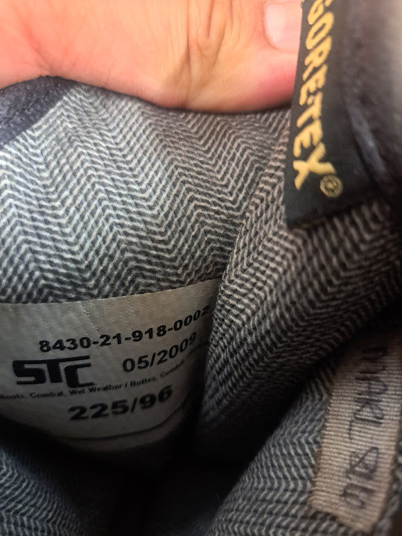 Combat Boots, Size 4