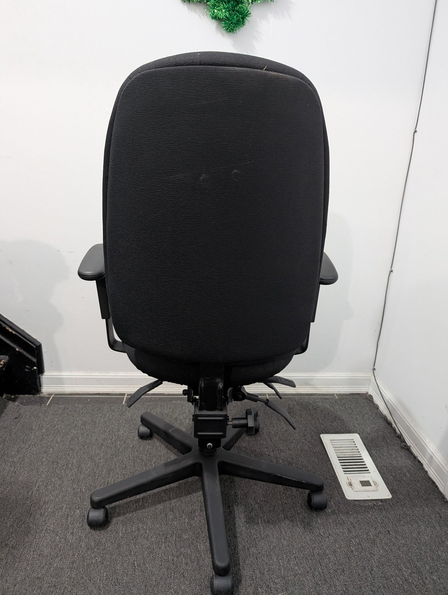 Global Upholstery Ergonomic Office Chair with Adjustable Features