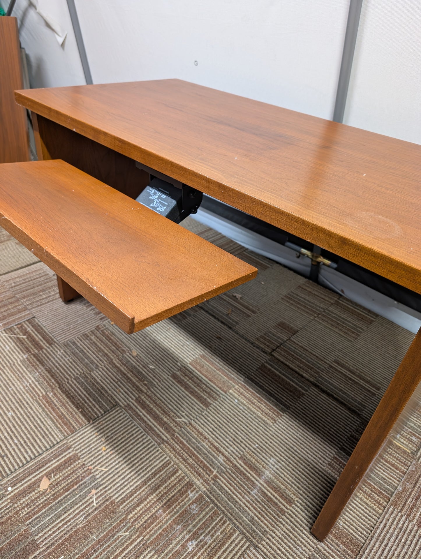 Wooden Desk with Keyboard Tray, 48" (L) X 24" (W) X 29" (H)
