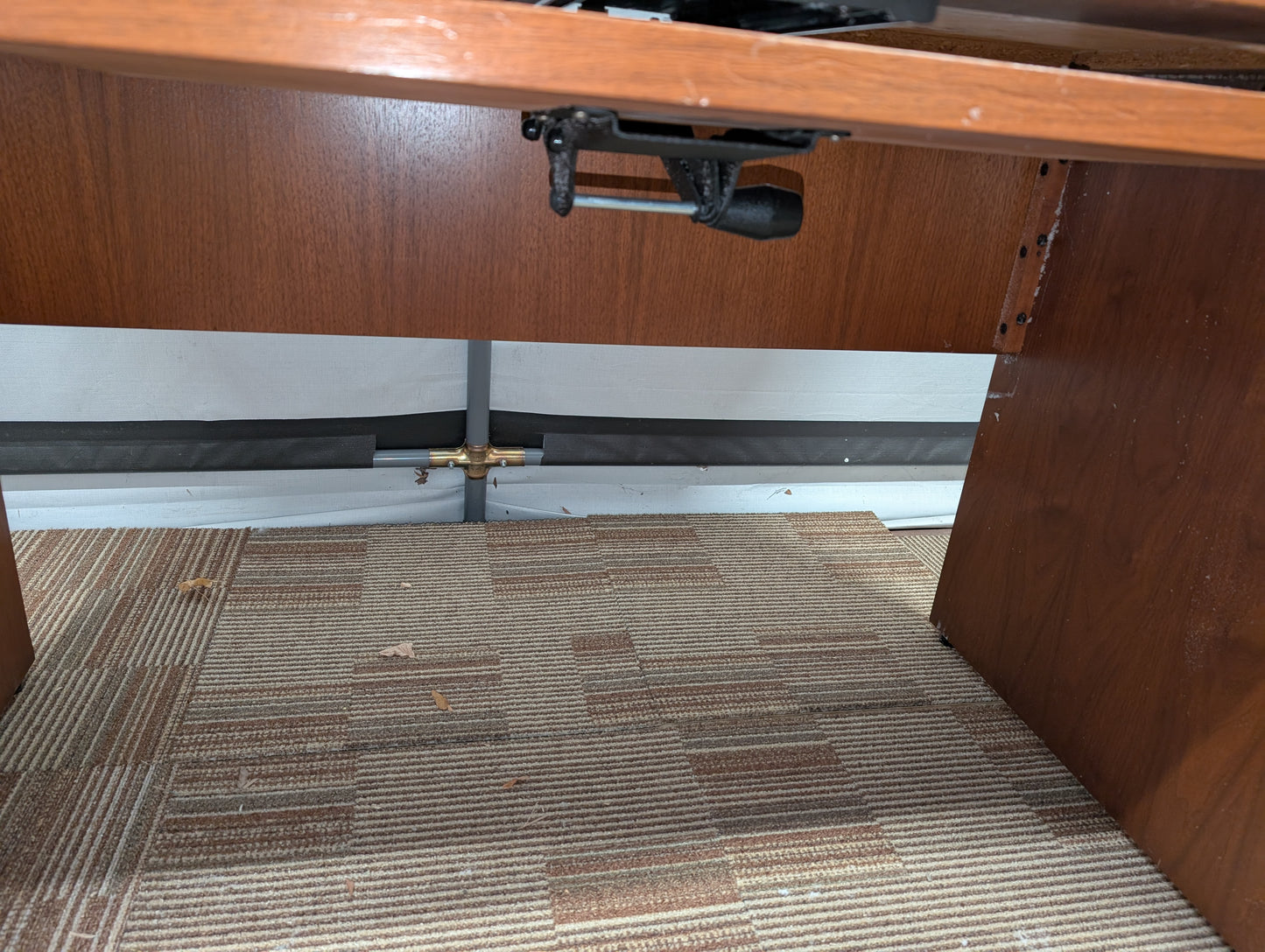 Wooden Desk with Keyboard Tray, 48" (L) X 24" (W) X 29" (H)