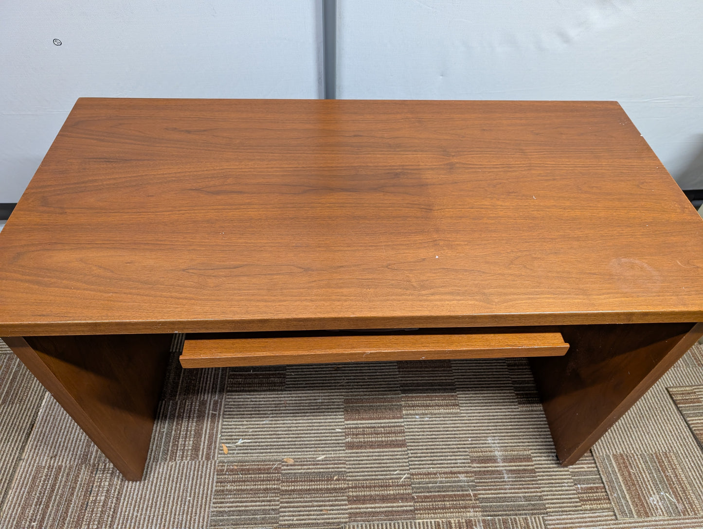 Wooden Desk with Keyboard Tray, 48" (L) X 24" (W) X 29" (H)