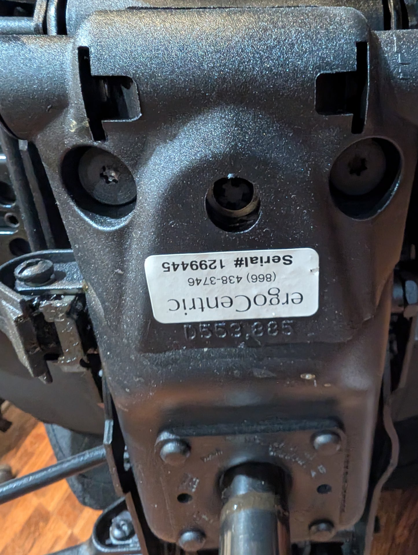 ergoCentric AirCentric 2 Ergonomic Office Chair w/ Headrest