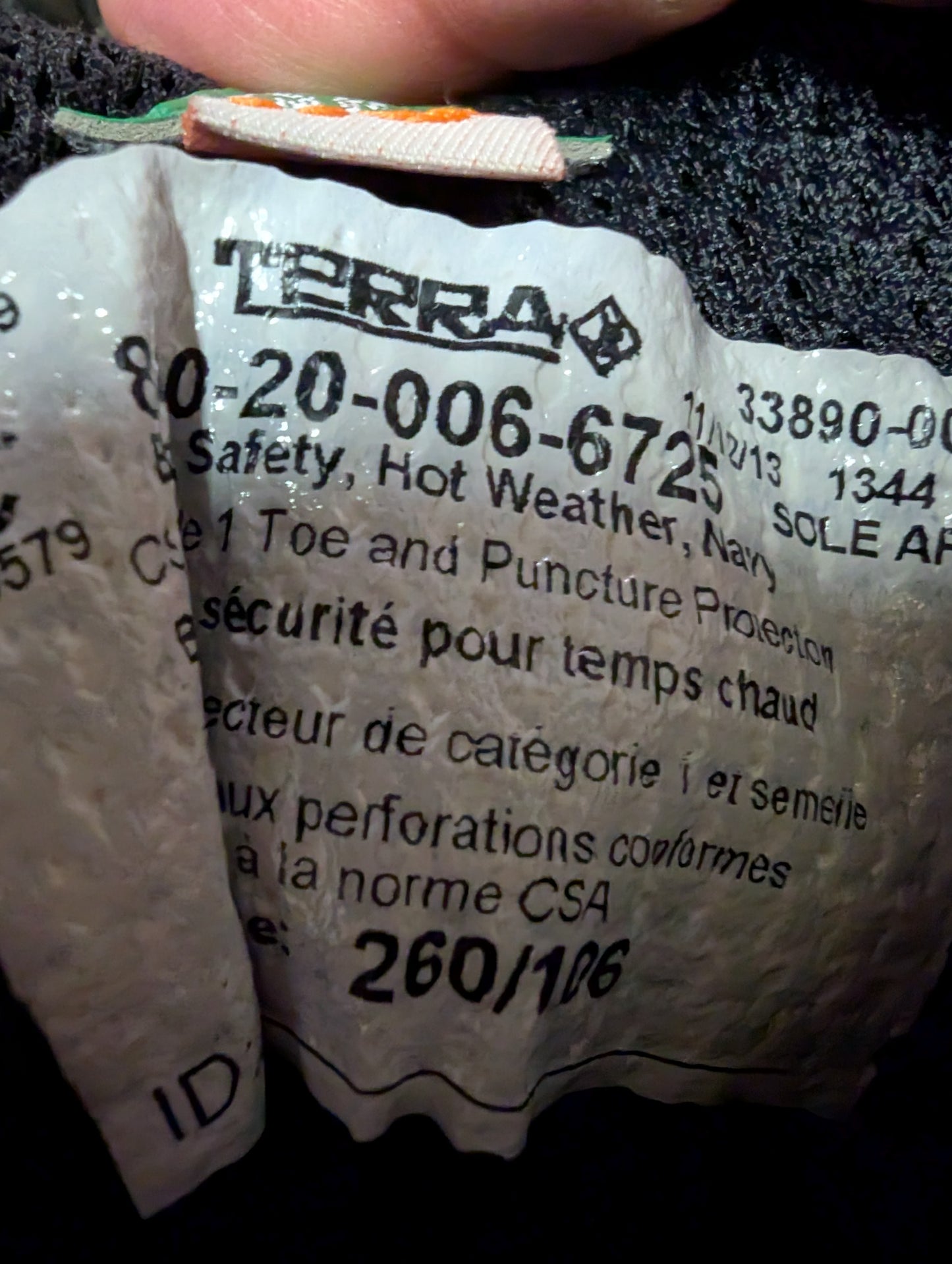 Terra Steel-toe Boot