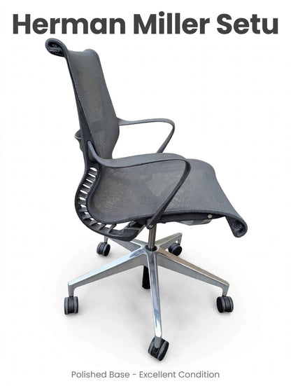 Herman Miller Setu chair, side view