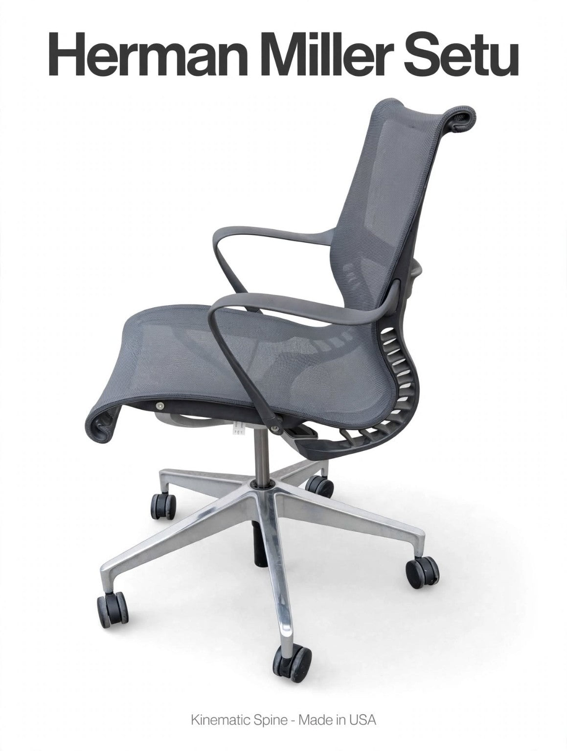 Herman Miller Setu chair, alternate side view