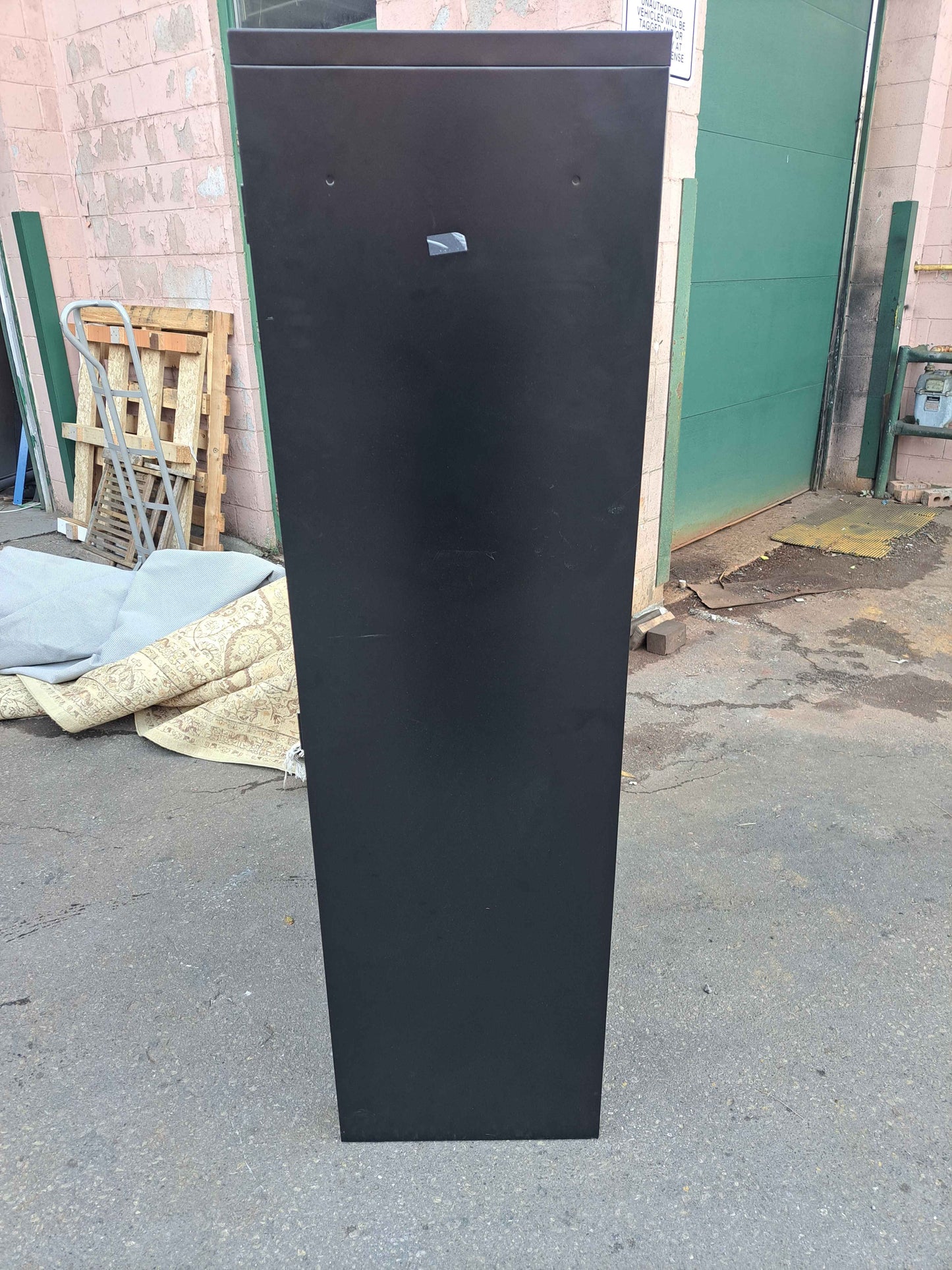 Global 2-Drawer Combination Cabinet – Black Metal Storage Unit