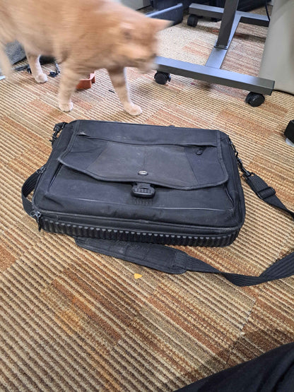 Black Computer / Laptop Shoulder Bag