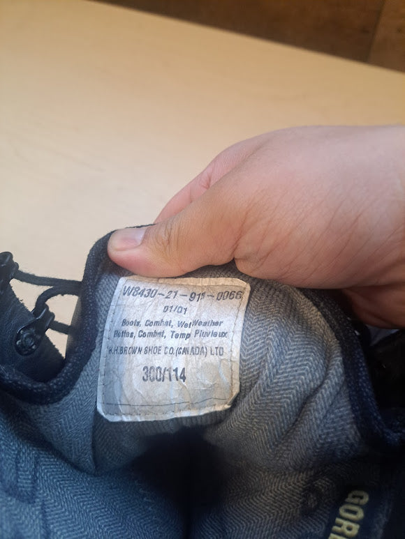 Combat Boots, Size 12