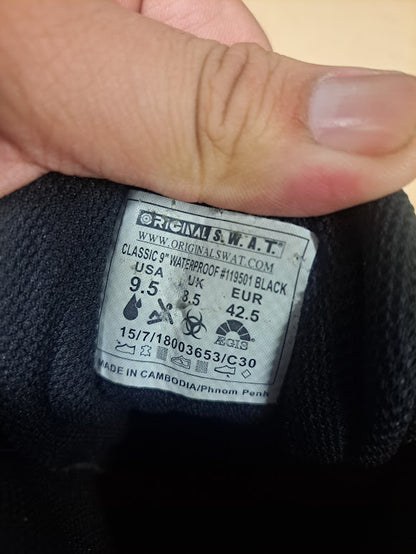 Combat Boots, Size 9.5