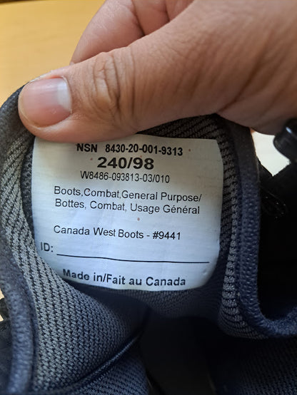 Combat Boots, Size 6