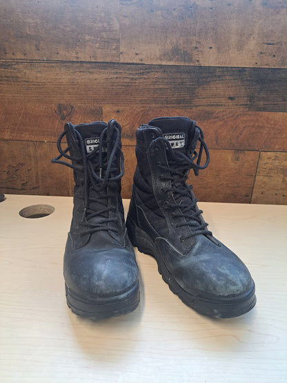 Combat Boots, Size 10