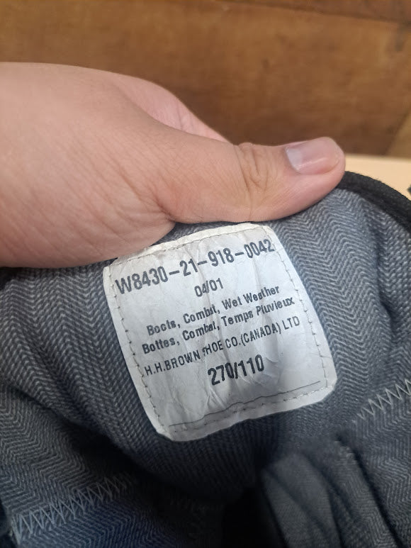 Combat Boots, Size 10.5