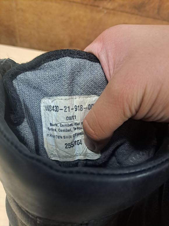 Combat Boots, Size 8.5