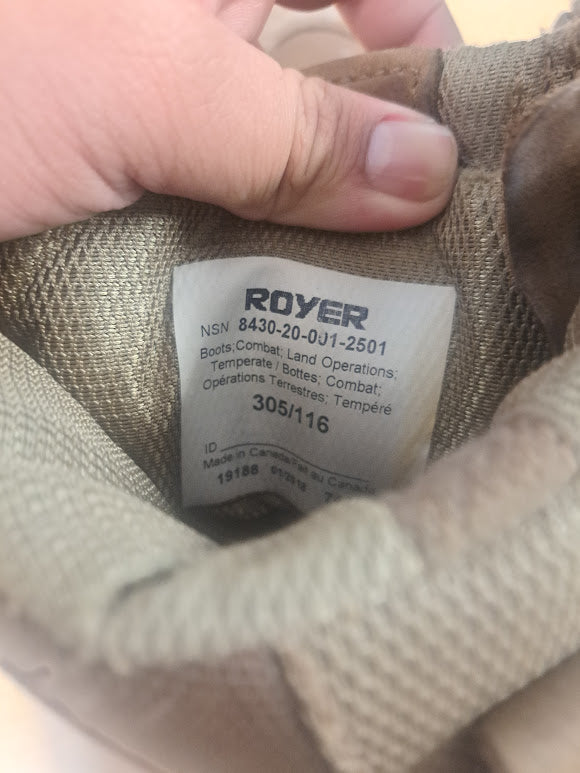 Combat Boots, Size 12