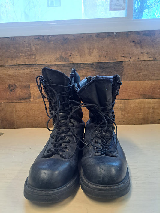 Combat Boots, Size 8