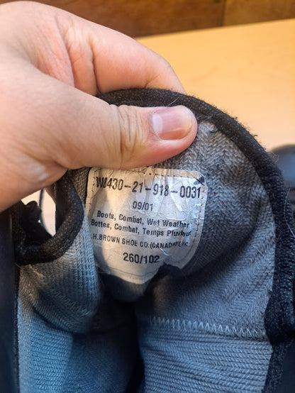 Combat Boots, Size 8