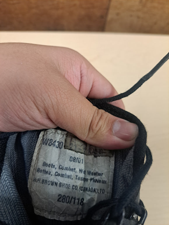 Combat Boots, Size 9