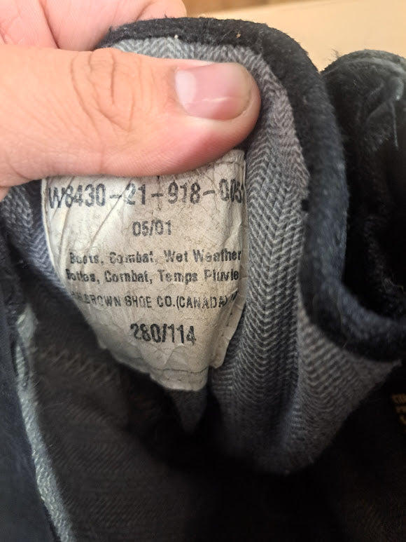 Combat Boots, Size 9