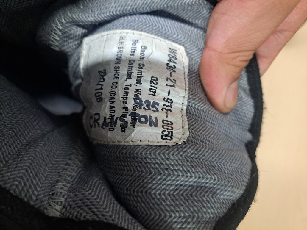 Combat Boots, Size 10.5