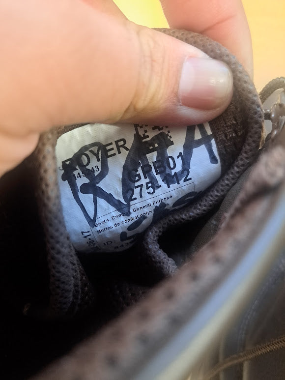 Combat Boots, Size 10.5