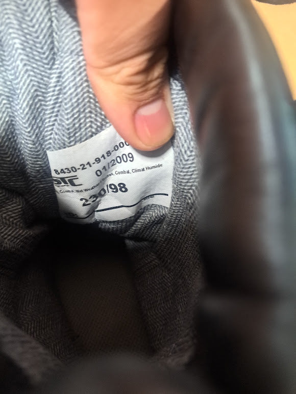 Combat Boots, Size 4.5