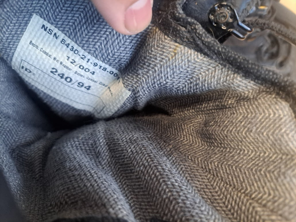 Combat Boots, Size 6