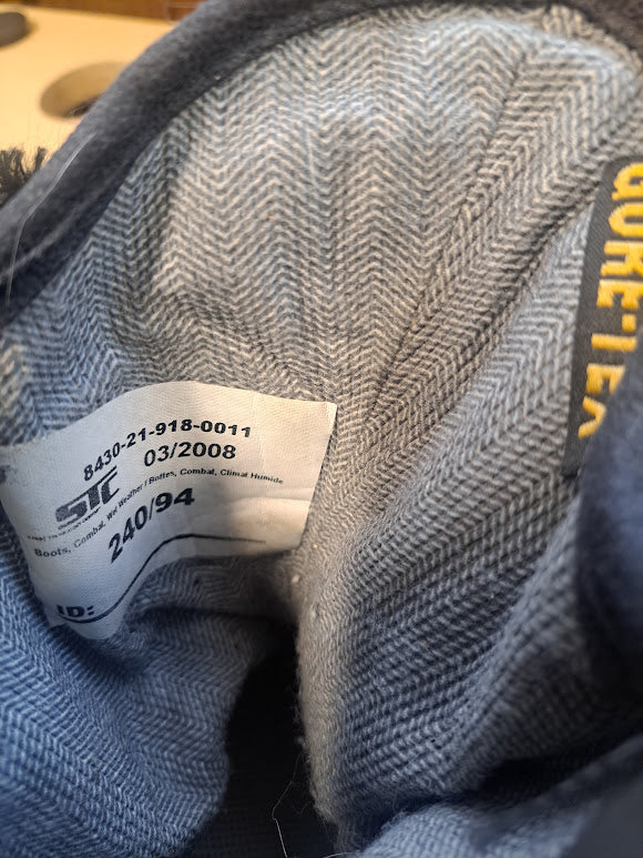 Combat Boots, Size 6