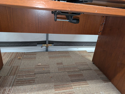 Wooden Desk with Keyboard Tray, 48" (L) X 24" (W) X 29" (H)