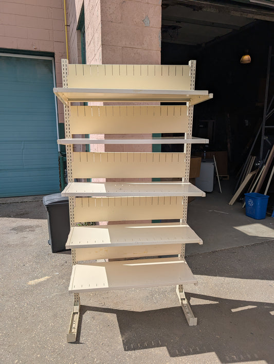 Heavy-Duty Retail Shelving Unit