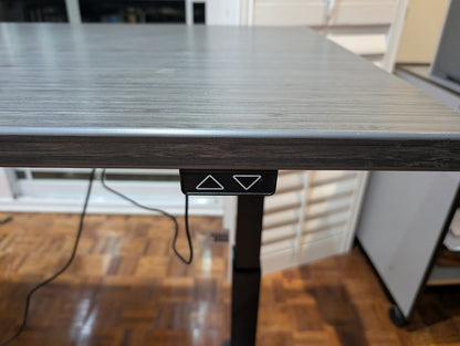 Electronic Height Adjustable L-Shaped Desk