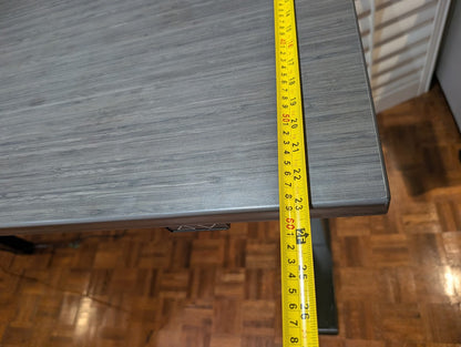 Electronic Height Adjustable L-Shaped Desk