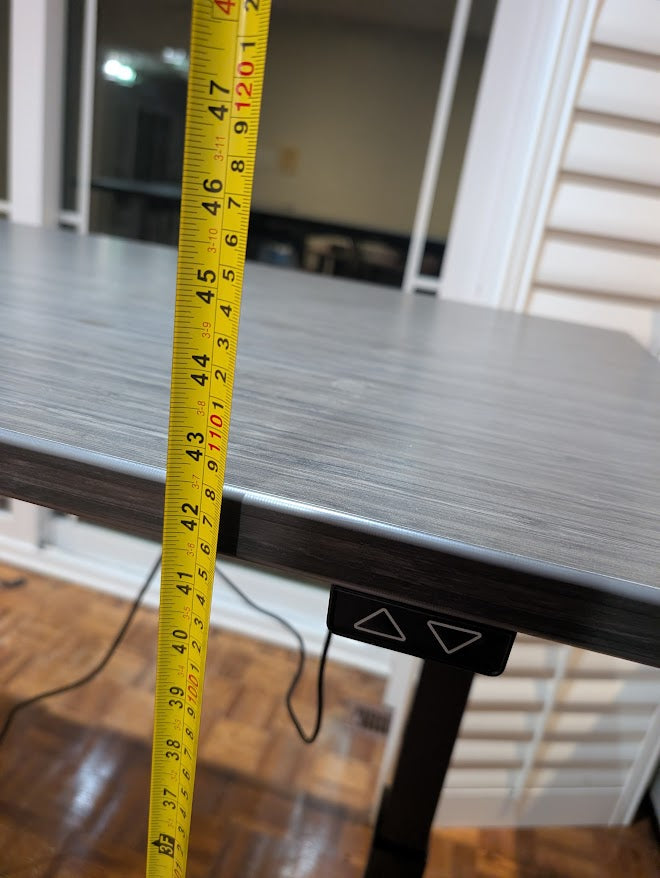 Electronic Height Adjustable L-Shaped Desk