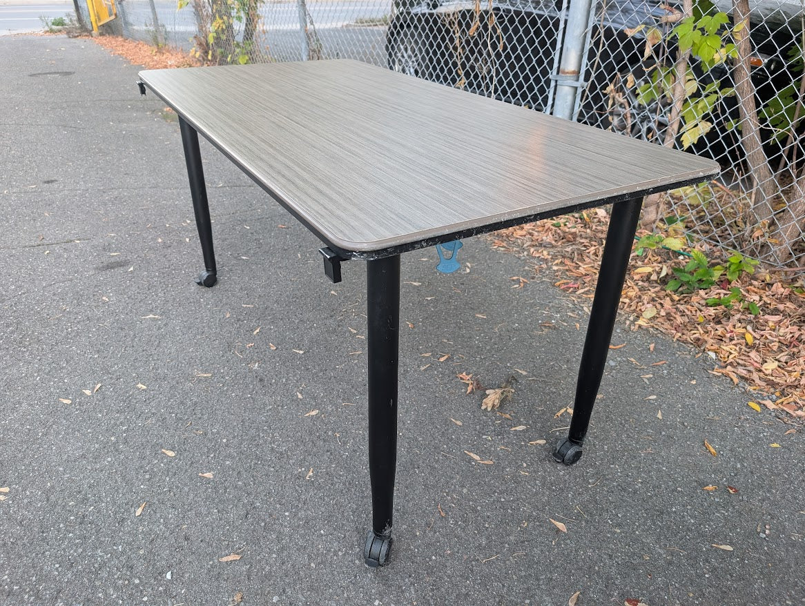 Rectangular Office Table on Casters