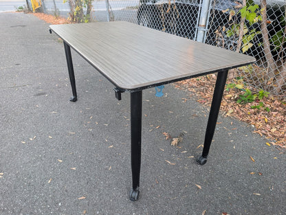 Rectangular Office Table on Casters