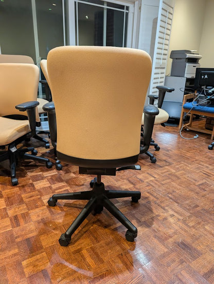 Beige Ergonomic Office Task Chairs