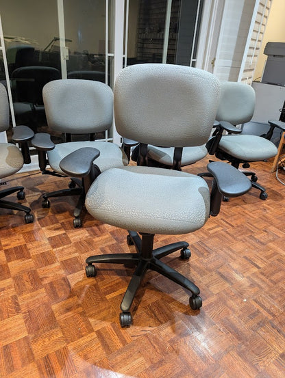 Global Upholstery High-Back Task Chairs (Gray Fabric)