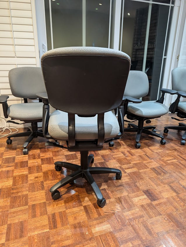 Global Upholstery High-Back Task Chairs (Gray Fabric)