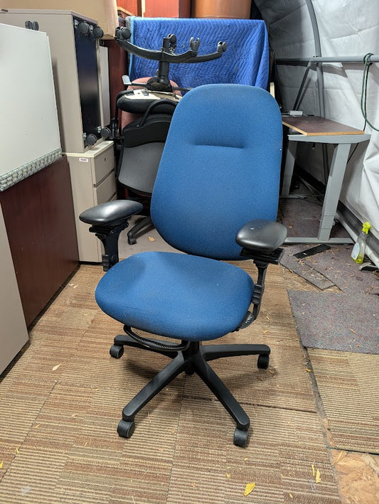 Blue Ergonomic Office Chair