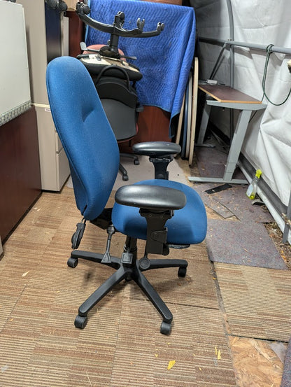 Blue Ergonomic Office Chair