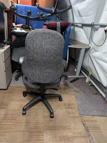 Grey Ergonomic Office Chair with Adjustable Features