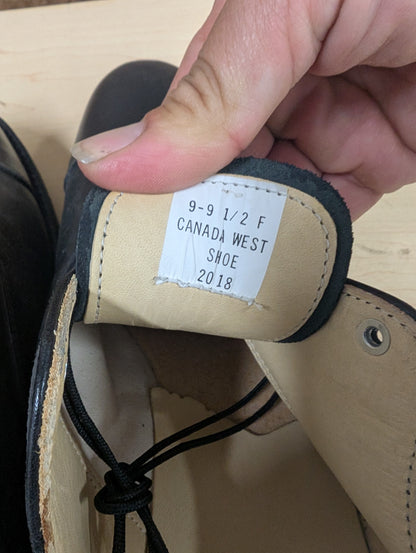 Canada West Black Leather Dress Shoes – Size 9 / 9.5F
