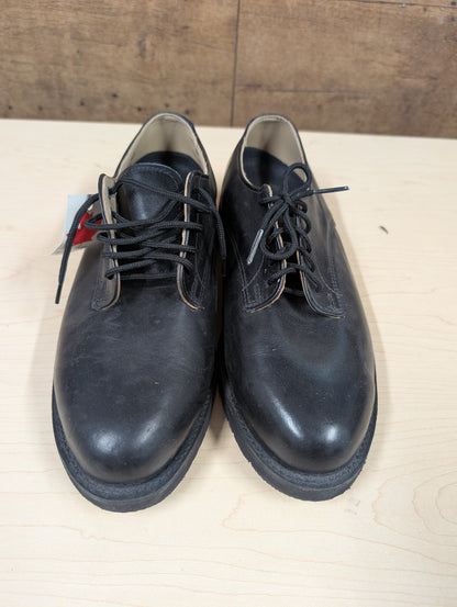 Made in Canada Men’s Black Leather Dress Shoes – Vibram Soles – Size 9W