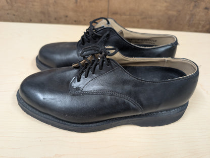 Made in Canada Men’s Black Leather Dress Shoes – Vibram Soles – Size 9W