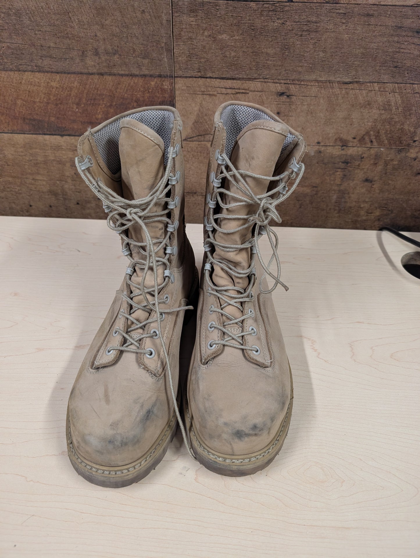 Military-Style CSA Work Boots/Safety Boots – Size 10