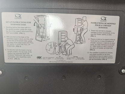 Quartet Duramax Flip Chart Easel / Presentation Stand