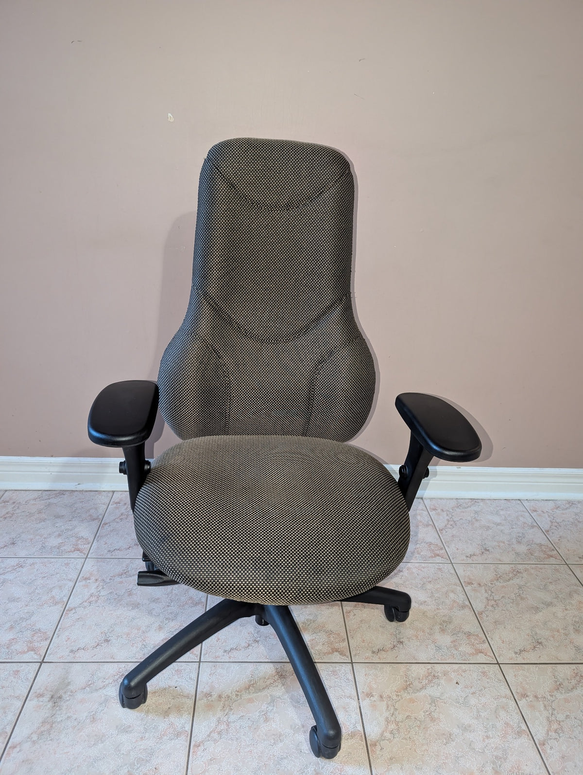 Global high-back ergonomic office chair